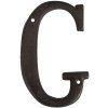 Lettera G in ghisa 13 cm