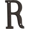 Lettera R in ghisa 13 cm