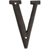 Lettera V in ghisa 13 cm