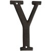 Lettera Y in ghisa 13 cm