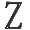 Lettera Z in ghisa 13 cm