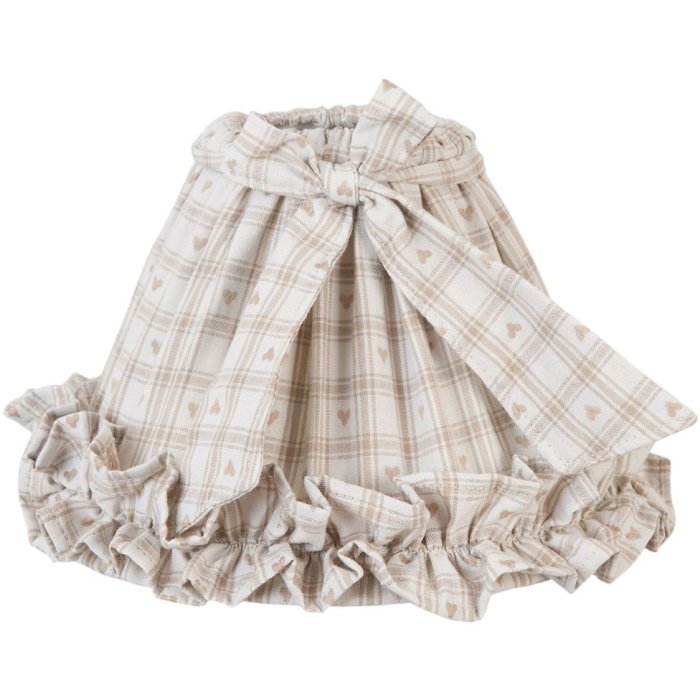 Clayre & Eef Paralume 23x15 cm beige E27