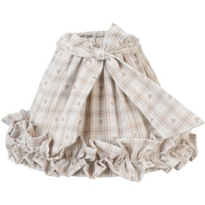 Clayre & Eef Paralume 23x15 cm beige E27