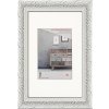 Walther Telaio in legno BAROCK bianco 50x70 cm con passepartout 40x50 cm
