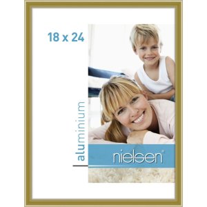 Cornice Nielsen in alluminio Classic 18x24 cm oro