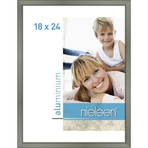 Cornice Nielsen in alluminio Classic 18x24 cm platino