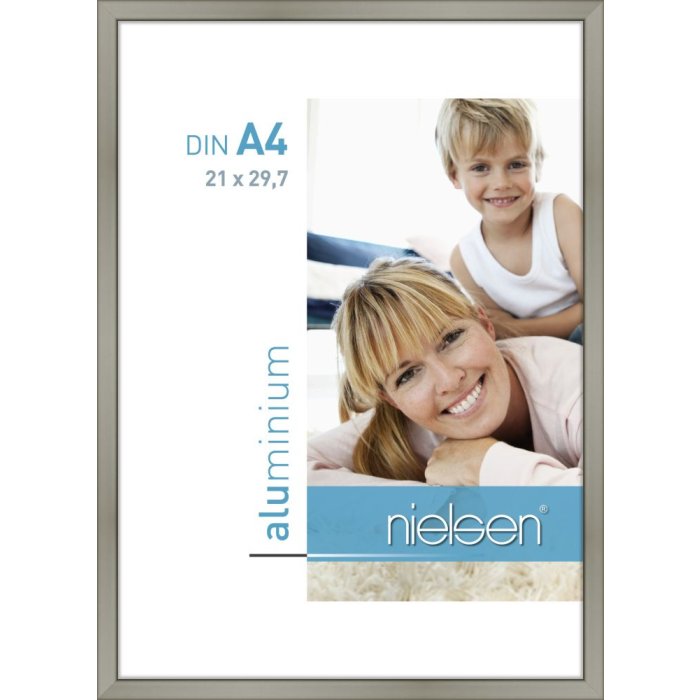 Cornice Nielsen in alluminio Classic 21x29,7 cm champagne