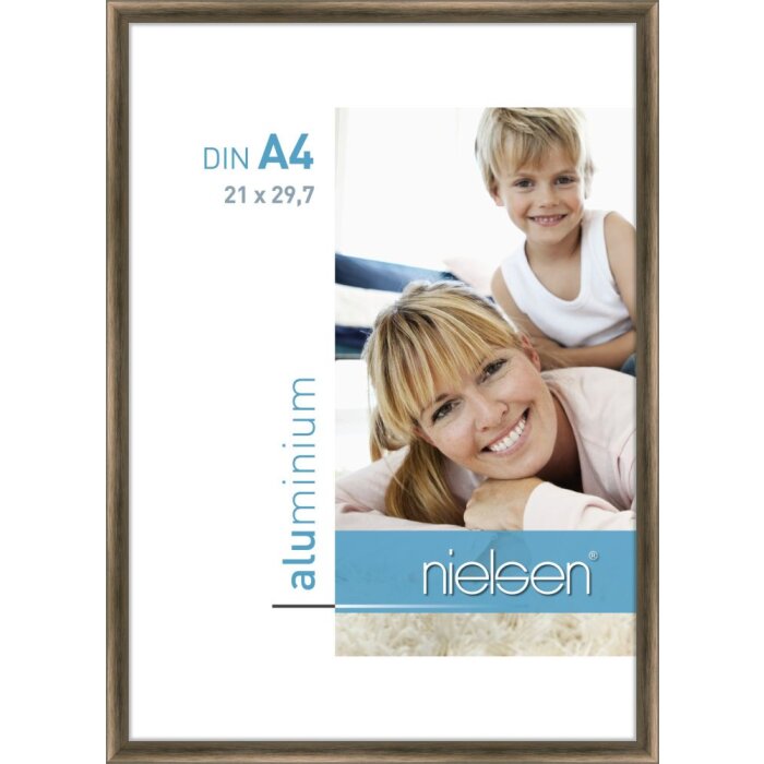 Nielsen Aluminium Frame Classic 21x29,7 cm struttura in noce cornice per documenti DIN A4