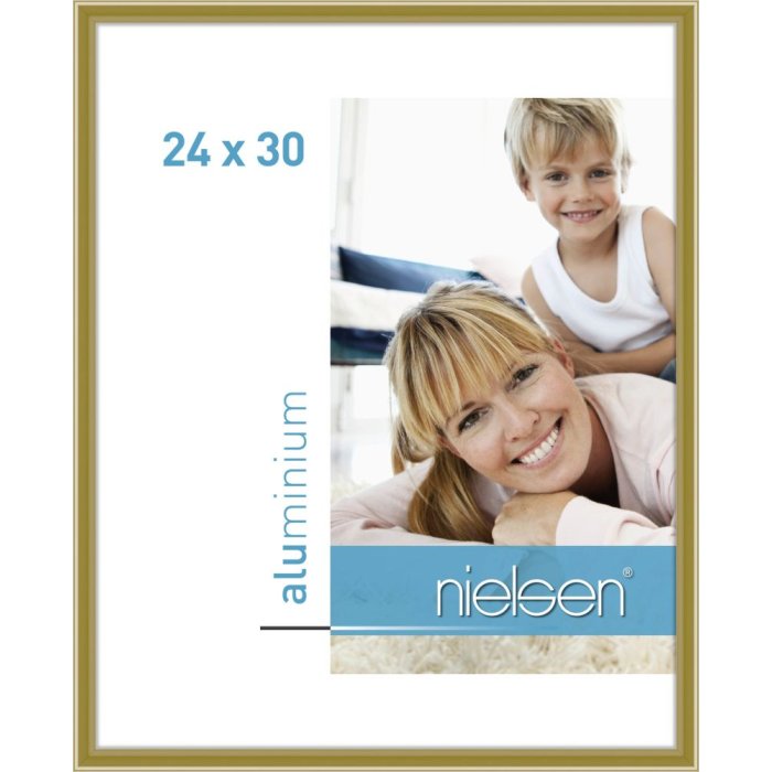 Cornice Nielsen in alluminio Classic 24x30 cm oro