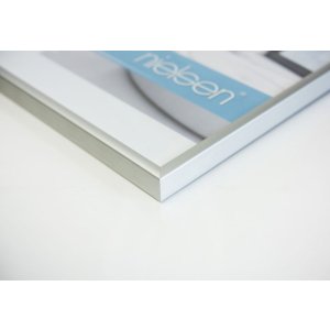 Cornice Nielsen in alluminio Classic 24x30 cm argento opaco