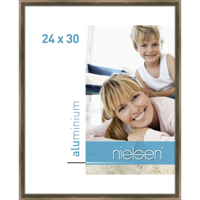 Nielsen struttura in alluminio Classic 24x30 cm struttura in noce