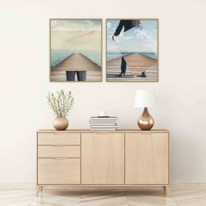 Telaio Nielsen in alluminio Classic 30x30 cm anodizzato nero