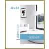 Cornice in alluminio Classic 40x50 cm oro