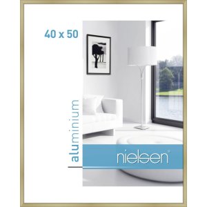 Nielsen Telaio in alluminio Classic 40x50 cm oro opaco