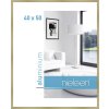 Nielsen Telaio in alluminio Classic 40x50 cm oro opaco