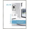 Nielsen Telaio in alluminio Classic 40x50 cm argento opaco
