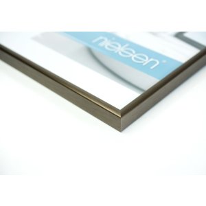Nielsen Telaio in alluminio Classic 42x59,4 cm struttura noce DIN A2