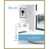 Cornice Nielsen in alluminio Classic 50x60 cm oro