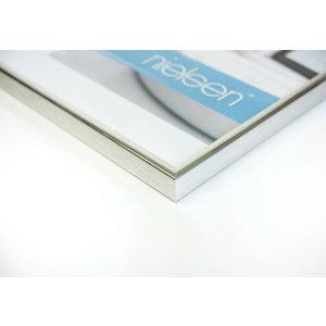 Telaio classico in alluminio 50x60 cm argento