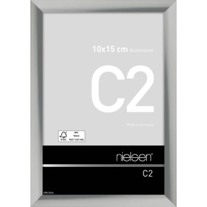 Telaio Nielsen in alluminio C2 10x15 cm argento