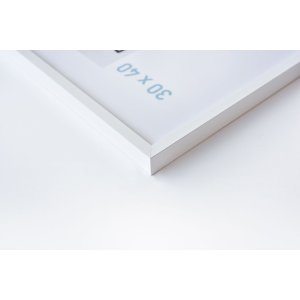 Cornice Nielsen in alluminio C2 10x15 cm bianco lucido