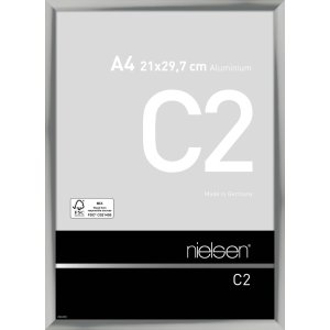 Telaio Nielsen in alluminio C2 21x29,7 cm argento
