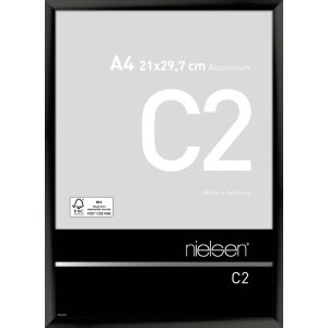 Telaio Nielsen in alluminio C2 21x29,7 cm anodizzato nero...