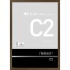 Nielsen Telaio in alluminio C2 21x29,7 cm struttura noce opaco