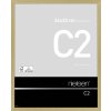 Nielsen Telaio in alluminio C2 24x30 cm struttura oro opaco