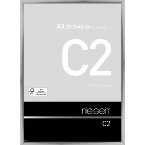 Telaio Nielsen in alluminio C2 29,7x42 cm argento