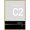 Nielsen Telaio in alluminio C2 29,7x42 cm struttura oro opaco
