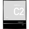 Telaio Nielsen in alluminio C2 40x50 cm anodizzato nero lucido