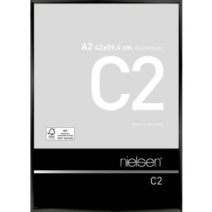 Telaio Nielsen in alluminio C2 42x59,4 cm anodizzato nero...