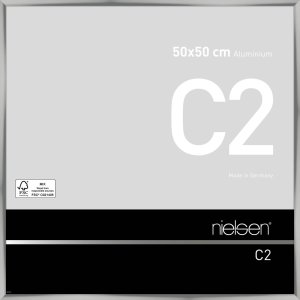 Telaio Nielsen in alluminio C2 50x50 cm argento
