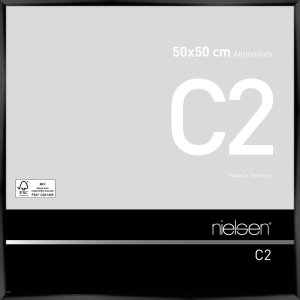 Telaio Nielsen in alluminio C2 50x50 cm anodizzato nero...