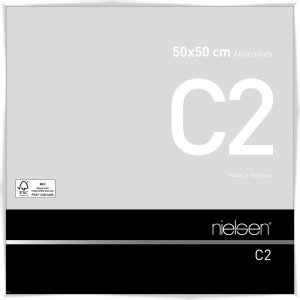 Telaio Nielsen in alluminio C2 50x50 cm bianco lucido