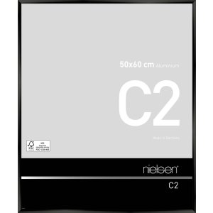 Telaio Nielsen in alluminio C2 50x60 cm anodizzato nero...