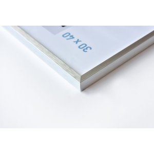 Nielsen Telaio in alluminio C2 50x70 cm struttura argento opaco