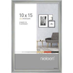 Cornice in alluminio Pixel 10x15 cm argento lucido