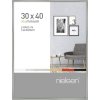 Cornice in alluminio Pixel 30x40 cm argento lucido