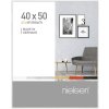 Cornice in alluminio Pixel 40x50 cm bianco lucido
