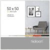 Cornice Nielsen in alluminio Pixel 50x50 cm bianco lucido