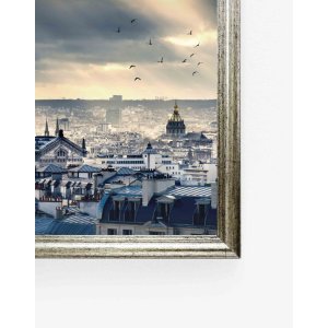 Ascot Cornice in legno 30x40 cm oro