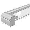 Ascot cornice in legno 40x50 cm argento