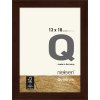 Cornice a clip in legno Quadrum 13x18 cm wengé