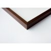 Cornice a clip in legno Quadrum 13x18 cm wengé