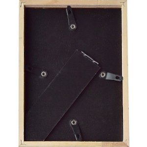 Cornice in legno a clip Quadrum 13x18 cm argento