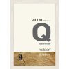 Cornice in legno a clip Quadrum 20x30 cm bianco
