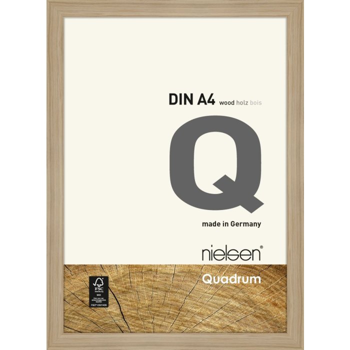 Nielsen Telaio a scatto in legno Quadrum 21x30 cm rovere naturale