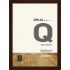 Cornice smontabile Nielsen in legno Quadrum 21x30 cm wengé